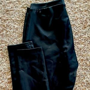 Faux leather leggings